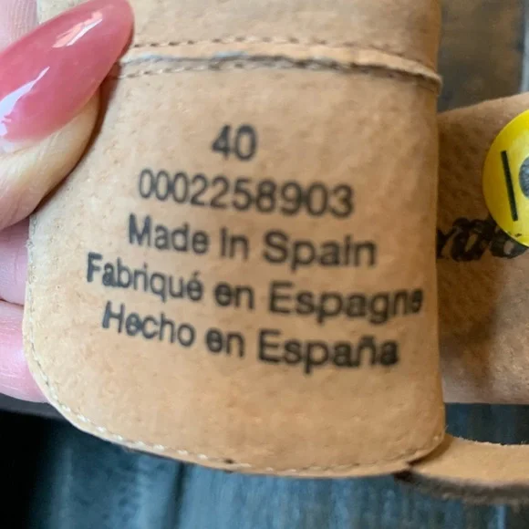 Free People Women Suede Wedge Shoes with Ankle Strap - Picture 8 of 8